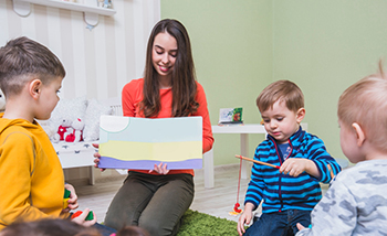 Children developing social and emotional skills