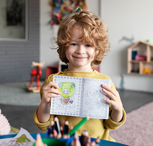 Rhymes and Reasons early learning classroom
