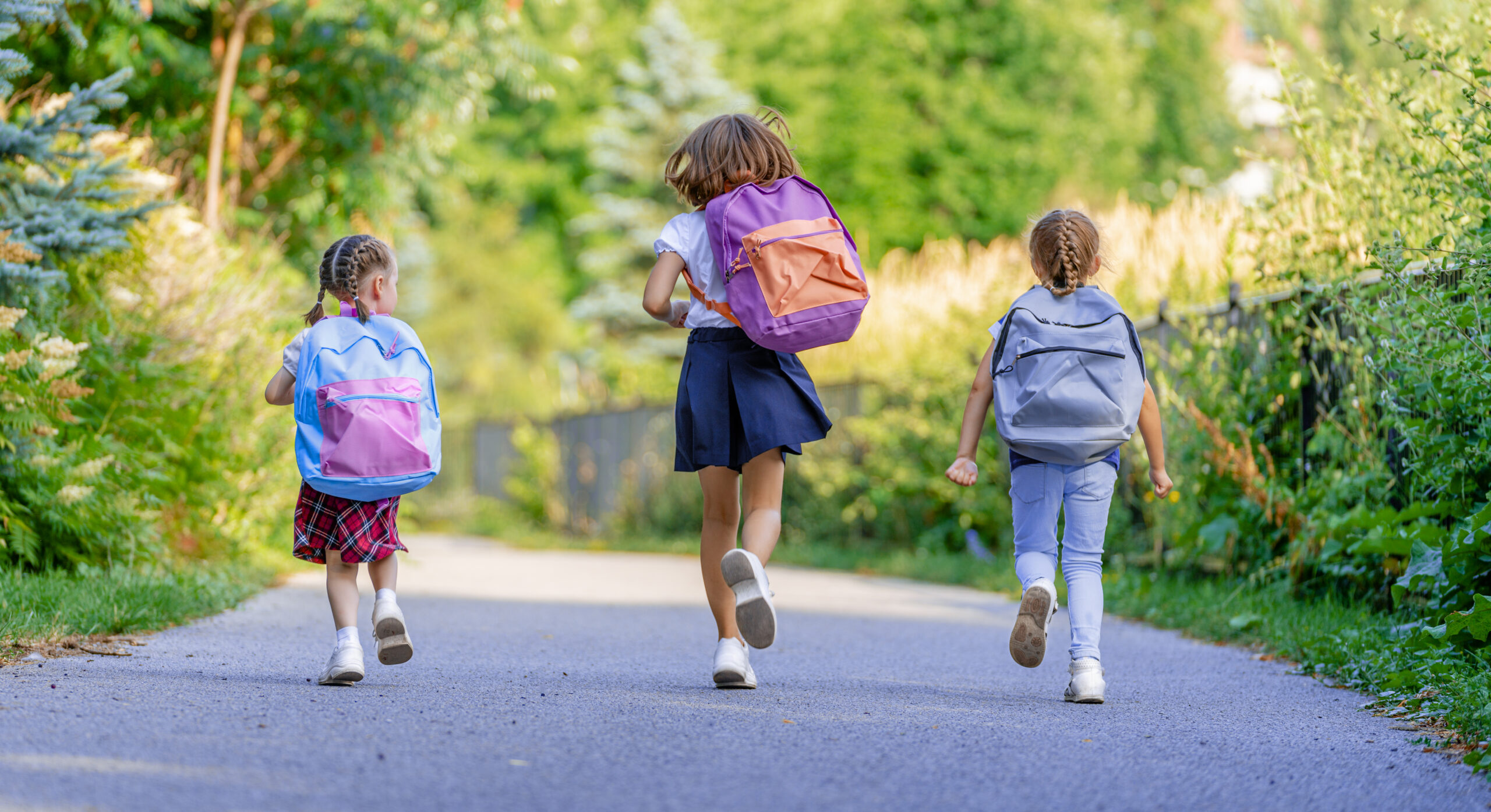 Children developing early literacy skills